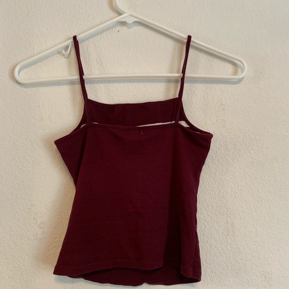 Garage Burgundy Tank Top - Picture 2 of 3
